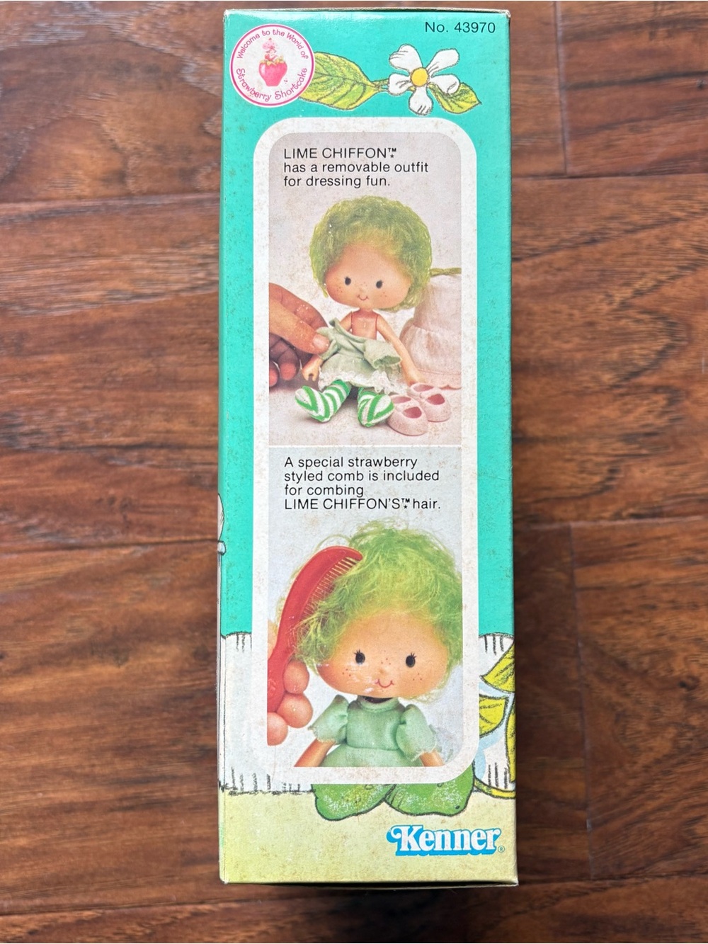 1982 Vintage Kenner Lime Chiffon Doll & Parfait Parrot - Picture 4 of 6